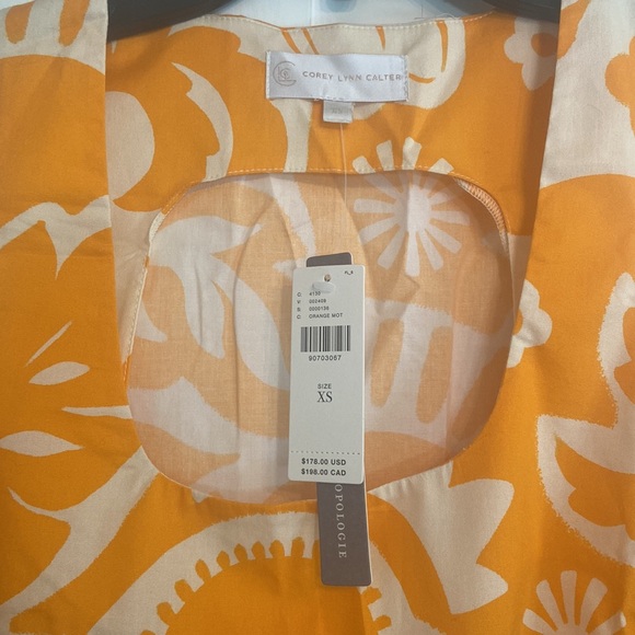 NWT Anthropologie Corey Lynn Calter Sleeveless Mini Dress sz XS - Picture 5 of 6